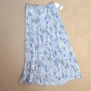 Zara crinkle skirt